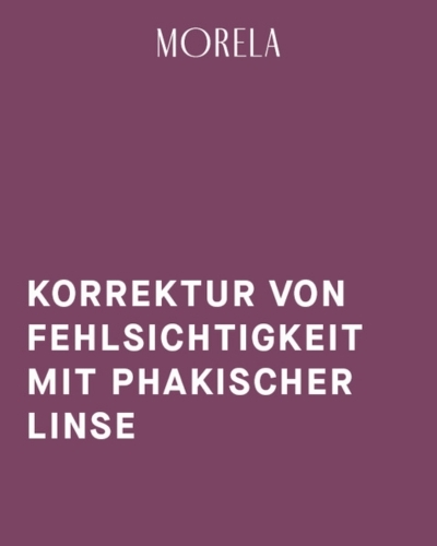 Operation mit fakischer Intraokularlinse